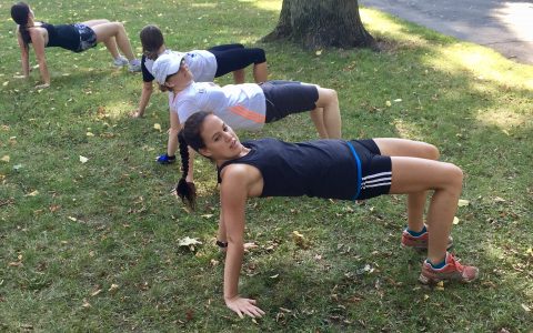 Functional Running - Stabilisationsübungen in der Gruppe